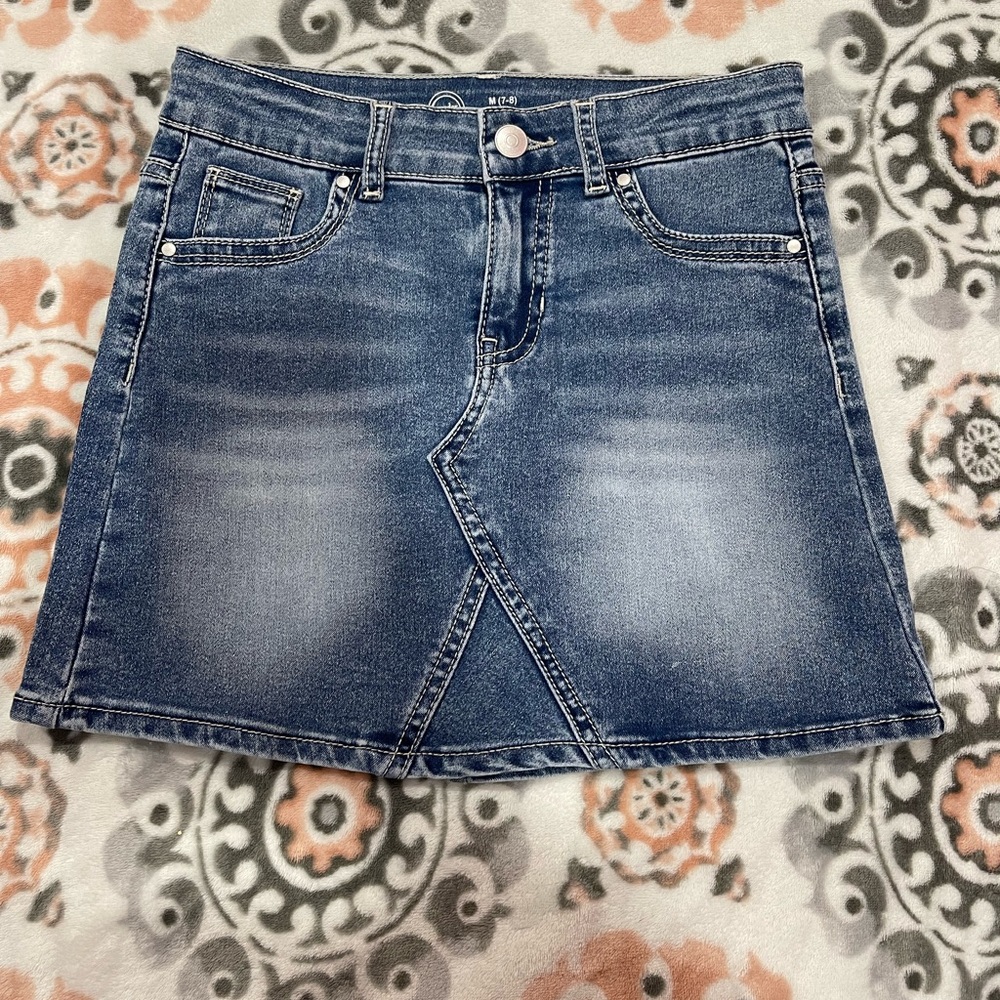 Wonder Nation Denin Skirt for girls Size 7/8